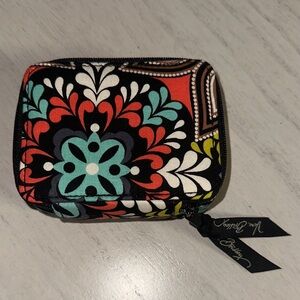 VERA BRADLEY TRAVEL PILL CASE PILL ORGANIZER CONTAINER